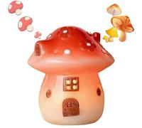 Générique Light Up The Magic with Our Enchanting Mushroom House Night Light, Resin Whimsical LED Lamp with USB/Battery Power, Cute Mushroom Decor for Bedroom(USB)