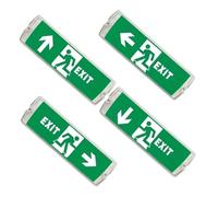 Générique Lighted Exit Sign LED Evacuation Light Fire Safety Exit Sign Business Exit Lights LED Fire Exit Sign Lights Evacuation Sign For Business Battery Backup Exit Signs Safety