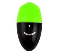 Générique Lighted Fishing Float - Lightweight Electronic Glowing Bobber, Water Activated LED Stick, Replaceable Battery Powered Shape, High Visibility Fluorescent Orange for Father