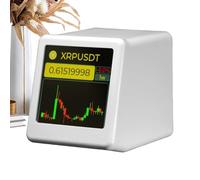 Générique Lightweight Digital Clocks - Portable Desk Clock | 8x9.4x8.3cm Table Clock with Back Lighting, Solid Form Student Clocks, Home Accessories Room Timer, Bedroom Alarm with Nightlight