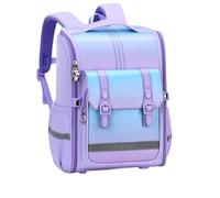 Générique Lightweight School Backpack For Kids Ergonomic Youth Daypack With High Capacity Back Padding Suitable For Primary Students (Purple, 40×31)