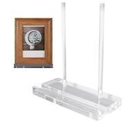 Générique L'image affichage, support de chevalet acrylique transparent - Affichage de la table Easel Stand Clear,Petit porte-cuisine comptoir décor moderne mode pour le salon, chambre à coucher