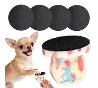 Générique Lime À Ongles Chien - 4 Feuilles abrasives remplaçables Manche en Bois,Grattoir Lime à Ongles pour Chat,Idéal pour toilettage Coupe limage, Soins Doux des Griffes Maison et animalerie