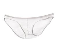 Générique Lingerie Homme Sexy Coquin,sous-VêTements Coupe Ample Tissu Doux pour L'éTé Et L'Automne Slips éLéGants Et Polyvalents Design De Couleur Pure (Grey, XXL)