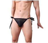 Générique Lingerie Sexy Homme String Bonbon Slip Érotique sous Vetement Tenue Hot Sissy Éléphant Coeur Cache-Sexe De Pute