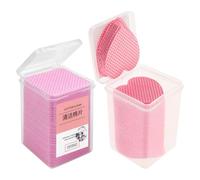 Générique Lingettes pour Ongles en Coton Non Pelucheuses 400 Pièces Douces et Efficaces pour Enlever Vernis Semi-permanent Usage Maison ou Voyage