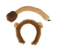 Générique Lion Costume | 2 Pieces Soft Realistic Adjustable Christmas