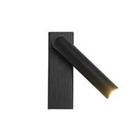Générique Liseuse Murale Bras Flexible, Applique murale LED dorée et noire, rotative à 330°, réglable, for chambre coucher, chevet, lecture, éclairage mural intérieur(Cold white,Black)