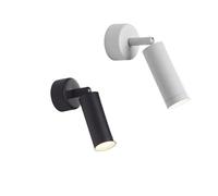 Générique Liseuse Murale Bras Flexible, Applique murale LED rotative à 350°, angle réglable, luminaire d'intérieur, spot en métal, AC90-220 V(3000K,White,5w)