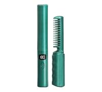 Générique Lisseur électrique avec Peigne Chauffant, Protection Anti-brûlure, Mini Lisseur de, Vert