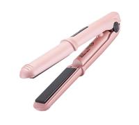 Générique Lisseur et Boucleur Cheveux Portable Usb, Alliage Solide, Écran LED Température, Cordon Rotatif 360°, pour Usage Domestique et Professionnel