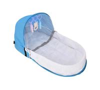 Générique Lit bébé de Voyage - Repliable et Réutilisable avec Barre de Jeux | Lit Parapluie avec moustiquaire - pour Sorties en Famille, Pique-Nique, balades en Ville, Anniversaire, déménagement,