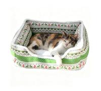 Générique Lit Canapé pour Chat - Accessoires pour Animaux en Peluche Confortables Et Lavables - Canapé pour Chien De Noël,pour Intérieur Hiver Voyage Voiture Camping Bureau Chevet Fenêtre Chaise