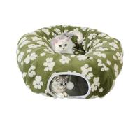 Générique Lit Chat Donut Doux Peluche Lavable Grand Pliable Anti-Bascule