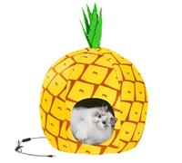 Générique Lit Chauffant pour Couvert,lit Chauffant pour | Lit Grotte pour avec température réglable et minuterie,Cabane pour enfichable USB pour Petits Animaux jusqu'à 7,5 kg, Fournitures po
