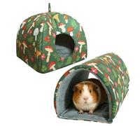 Générique Lit De Cage pour Hamster - 2 Pièces De Hamac Confortable pour Le Chinchilla Et De Maison pour Le Hamster | Maison Caverne Habitat pour Hérisson - pour Lapins Furets Chinchillas et Animaux