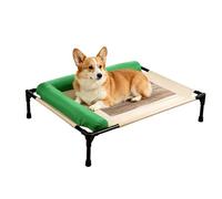 Générique Lit De Camp pour Chien,Repose-Nuque Portable | Lit, nid d'extérieur pour Chien et Chat,Chiot de Race Petite et Moyenne Intérieur Extérieur Maison Salon Jardin Balcon
