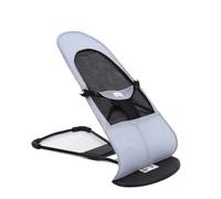 Génerique Lit de Chaise à Bascule Portable for Chien, Hauteur réglable sur 4 Niveaux avec Housse Amovible Lavable et Support de Charge,for All Seasons Use(Gray)