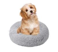 Générique Lit en Laine de Chien Fluffy Oreiller Doux et Moelleux Nid Rond Coussin Sommeil Auto- Chauffant pour Animaux Compagnie Usage Quotidien au Foyer Centre d