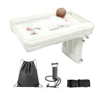 Générique Lit Gonflable Auto,Lit de Sommeil Gonflable avec Pompe | Matelas d'air Renforcé pour Siège Arrière,pour Camping SUV Voiture Van Avion Train Randonnée en Plein Air
