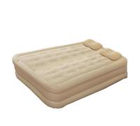 Générique Lit Gonflable Automatique Simple Gonflage Pliable Pompe Intégrée | Lit Gonflable Avec Pompe Intégrée Gonflage Pliable Automatique Maison Salon Chambre D'Camping Tente En Double couche beige