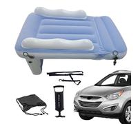 Générique Lit Gonflable monté sur Voiture pour, lit de Voyage pour, Extension du siège d'avion, Support latéral surélevé, Confort de Sommeil Silencieux, 80x60x50cm, idéal pour Voyager avec des t
