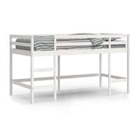 Générique Lit Mezzanine d'enfants sans Matelas avec échelle 90x190 cm,Meubles,Lits & Accessoires,Lits & Cadres de lit,Blanc,25.78kg,835902