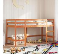 Générique Lit Mezzanine d'enfants sans Matelas avec échelle 90x200 cm,Lits & Accessoires,Lits & Cadres de lit-852398
