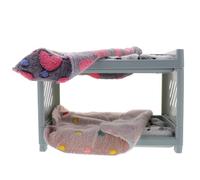 Générique Lit Multifonction pour Hamster à Double Étage, 1 Set PP Peluche