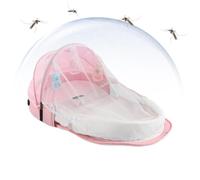 Générique Lit Portable de Sommeil Pliable avec Moustiquaire et Auvent