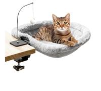 Générique Lit pour Chat de Bureau - Hamac Anti-dérapant pour Chaton et Chat | Hamac pour Chat fixé sous Bureau,pour Bureau Table Intérieur Salon Chambre Repos Jeu