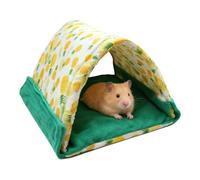 Générique Lit pour Furet | Deux en Un Tente Triangulaire,Maison pour Hamster - pour Les Petits Animaux de Compagnie comme Furet, Lapin, pour Les Enclos et l'Habitat de Coin pour Dragons Barbus