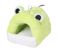 Générique Lit pour Petits Animaux, lit Grotte pour Hamster | Cage de Planeur de Sucre Mou,Accessoires de Cage Chaude Lavable, Grotte pour Petits Animaux Lavable pour Chinchilla Hamsters hérisson