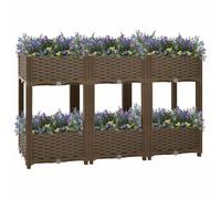 Générique Lit surélevé 120x40x71 cm Polypropylène Maison & Jardin Pelouses & Jardins Jardinage Pots & Cache-Pots (Poids 11KG)