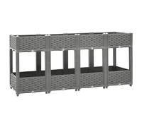 Générique Lit surélevé 160x40x71 cm Polypropylène,Pots & Cache-Pots,14.51KG-153300
