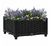 Générique Lit surélevé 40x40x23 cm Polypropylène,Maison & Jardin, Pelouses & Jardins, Jardinage, Pots & Cache-Pots, Noir (Poids 2.19KG)