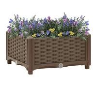 Générique Lit surélevé 40x40x23 cm Polypropylène,Maison & Jardin, Pelouses & Jardins, Jardinage, Pots & Cache-Pots, Brun (Poids 2.12KG)