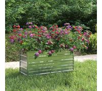 Générique Lit surélevé de Jardin 100x40x45 cm Acier galvanisé Argenté,Maison & Jardin,Pelouses & Jardins,Jardinage,Pots & Cache-Pots,Argent,4.02KG,316897