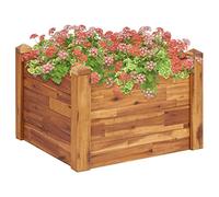 Générique Lit surélevé de Jardin 60x60x44 cm Bois Massif d'acacia Maison & Jardin Pelouses & Jardins Jardinage Pots & Cache-Pots (Poids 9.9KG)