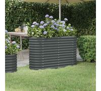 Générique Lit surélevé de Jardin Acier galvanisé Anthracite,318891