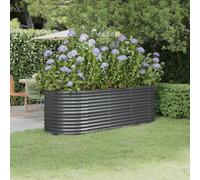 Générique Lit surélevé de Jardin Acier galvanisé Anthracite,318956