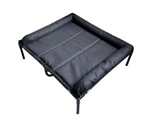 Générique Lit surélevé pour Animaux de Compagnie, stabilité améliorée, 19 cm, Tapis de traversin imperméable, lit surélevé pour Animaux de Compagnie, Pieds antidérapants, pour intérieur et extérieur