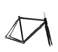 Générique Lite Frameset, Track Fixie Bike Frame and Fork, Single Speed Bicycle Parts, 700C 6069 Aluminum, 50cm, 52.5cm, 55cm(R,50cm)