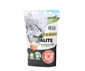 Générique Litière de qualité cristalline Tranquille - Absorption supérieure - Format 3.95l / 1.58kg - pour Chats exigeants - Le Lot De 3