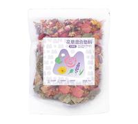 Générique Litière pour Animaux | 100g Fleurs Séchées Litière Hamster Contrôle Odeurs | Parfum Apaisant Absorption Humidité Décoration Habitat | pour Cage Lapin Poule Furet Chat