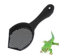 Générique Litter Box Scoop | Hangable Litter Scoops with Ergonomic Handle,Multifunctional Litter Cleaner Corner Scoop for Frog