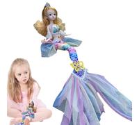 Générique Little Mermaid Toys - Classic Fashion Doll Princess Inspiré par Le Film Small Mermaid Doll, Mobile Et pour Les Cadeaux De La Journée d'anniversaire Et des