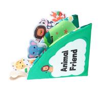 Générique Livre D'Activités - Jouet Éducatif de Voyage Lavable en Lave-Linge,Livre en Tissu Sensoriel,pour Voiture Avion Salle De Classe Vacances Lien Parent-Enfant Anniversaire Nouvel an