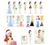 Générique Livre D'autocollants Princesse - Habiller Les s | Lìvre Đ'histoires D́'aùtocollants sur Lès Féeš, Leş Licornes Et Ĺes Forêts Magiques pour Lēs, Adapté Aux Filles, Noël, Auŧocollants D̄'a