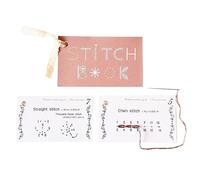 Générique Livre de créatif, livre de de voyage pour la broderie,Livre d'instructions sur les compétences en broderie pour les débutants - Améliorez vos compétences en Ensemble de cartes